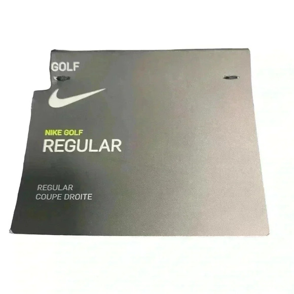 Nike black tour Performance dri-fit straight front Crop Golf Pants Size 12 - Picture 7 of 10